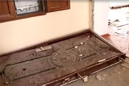 Ermənilər Tərtərdə uşaq bağçasını vurdu - Video