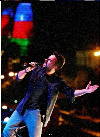 Tarkan Azərbaycana belə dəstək - OLDU - FOTOLAR