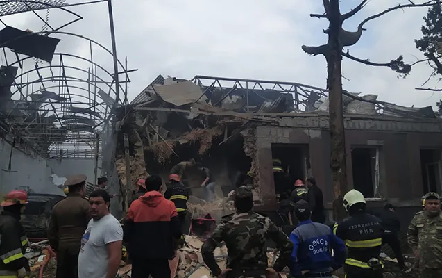 Gəncədə 1 mülki şəxs həlak olub, 4 nəfər yaralanıb