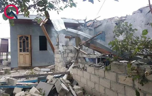 Ermənilərin atdığı mərmi daha bir məktəblini öldürdü - Fotolar