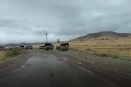 Ermənilər texnika və silahlarını qoyub qaçdılar - Video