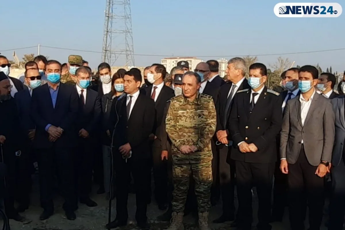 Hikmət Hacıyev: - "İstədik ki, onlar ermənilərin şərəfsizliyi ilə yerində tanış olsunlar" - FOTO