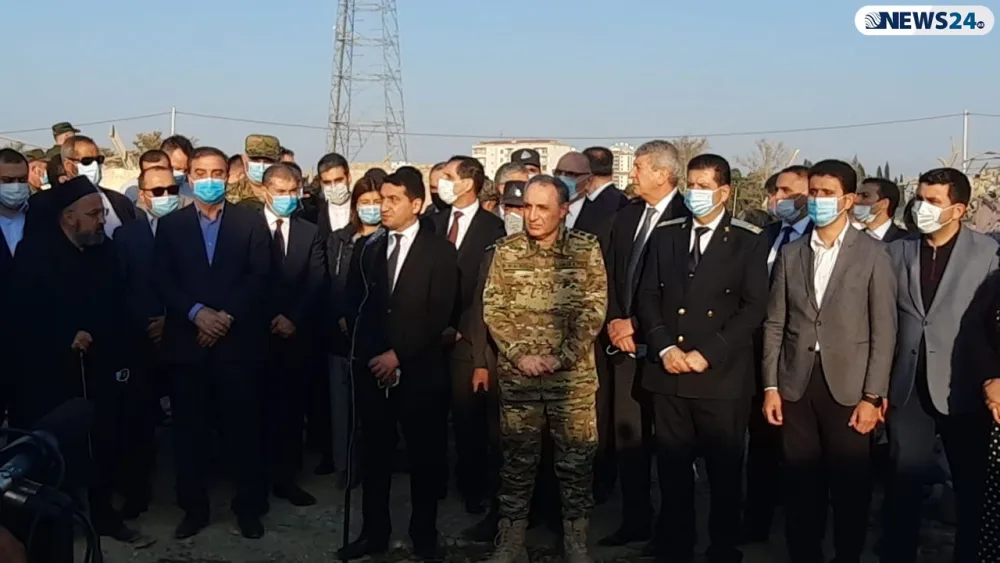 Hikmət Hacıyev: - "İstədik ki, onlar ermənilərin şərəfsizliyi ilə yerində tanış olsunlar" - FOTO