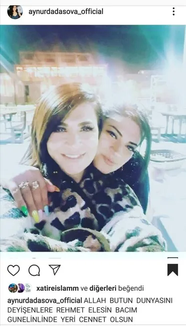 "Bacım Günelin yeri cənnət olsun" - AYNUR DADAŞOVA - FOTO