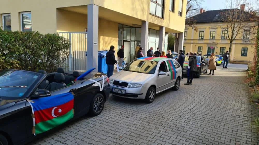 Şuşanın işğaldan azad olunması Münhendə qeyd olunub (FOTO)