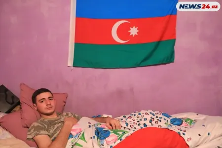 "Vətən və bayraq mənim üçün hər şeydir" - Ürəyində qəlpə ilə yaşayan qazimiz Elçin Səmədov - VİDEO