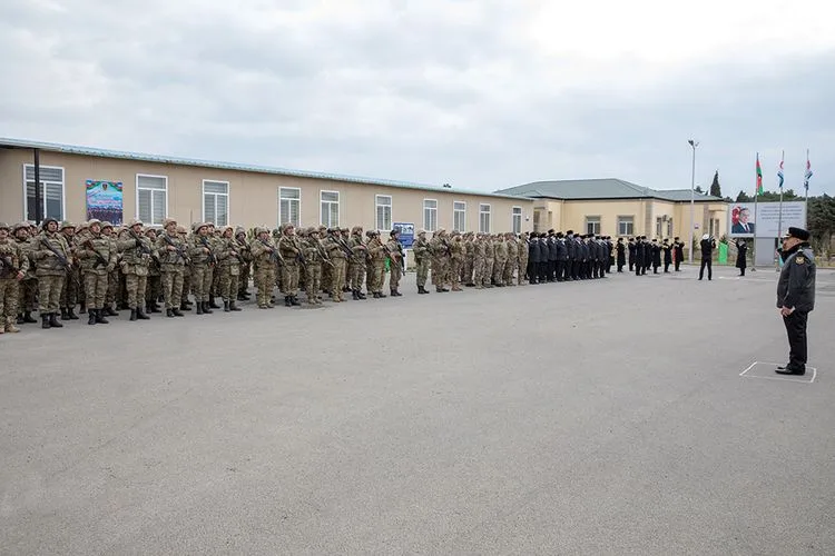Vətən müharibəsində yüksək peşəkarlıq göstərən dəniz piyadaları daimi dislokasiya məntəqəsinə qayıdıb