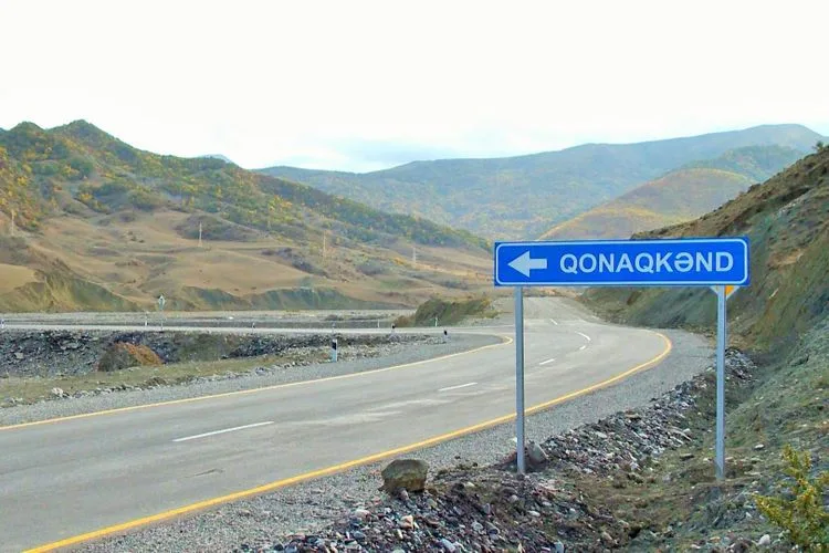 Quba-Qonaqkənd avtomobil yolu yenidən qurulub - FOTO