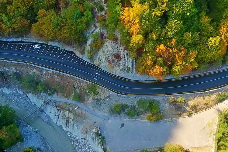 Quba-Qonaqkənd avtomobil yolu yenidən qurulub - FOTO