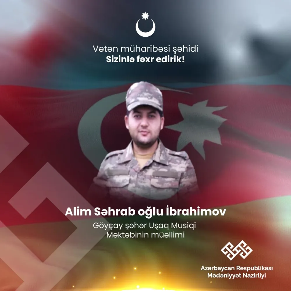 Vətən müharibəsində iştirak edən qəhrəman mədəniyyət işçilərini - TANIYAQ - FOTOLAR