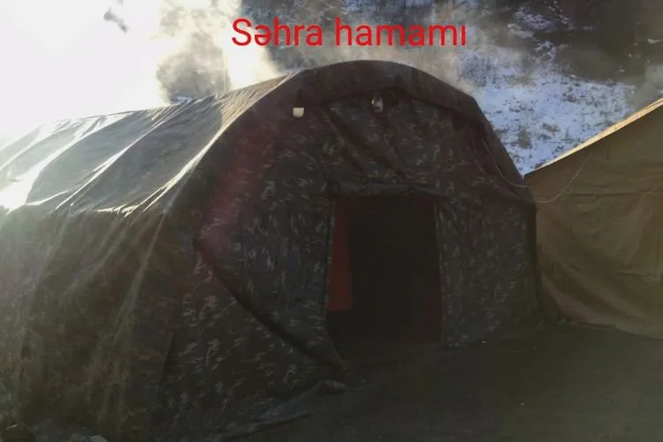İşğaldan azad edilmiş ərazilərdə yerləşdirilən qoşunların təminatı fasiləsiz həyata keçirilir - VİDEO