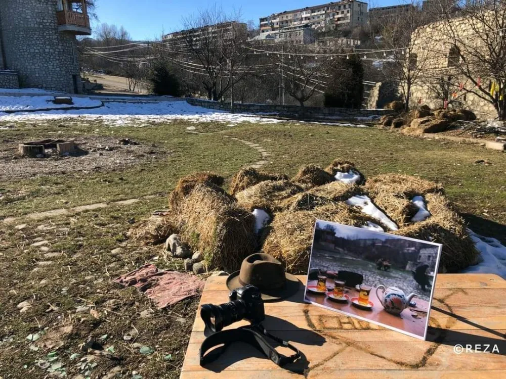 Azad Şuşada İLK ÇAY - FOTO