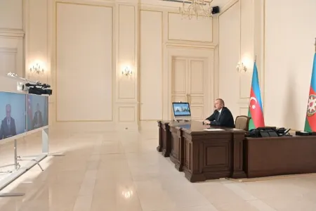 Prezident Anar Kərimovu mədəniyyət naziri təyin olunması ilə əlaqədar videoformatda qəbul edib