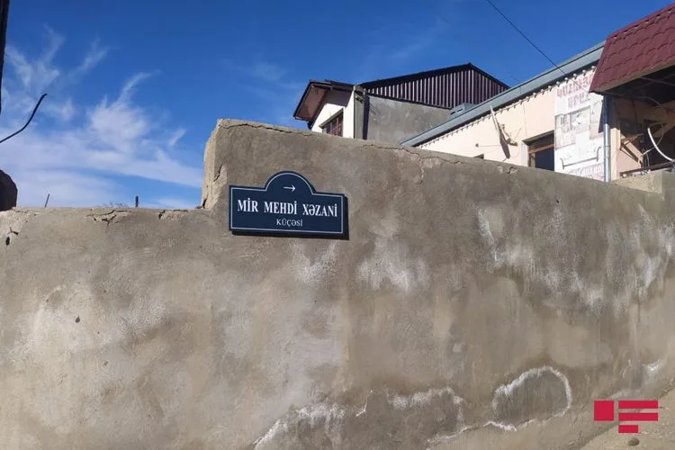Hadrutda küçələrdən birinə Xan Şuşinskinin adı verildi - FOTO