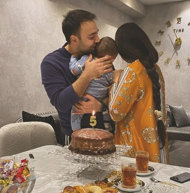 Bu da Azadın heç yerdə görmədiyiniz - OĞLU - FOTO