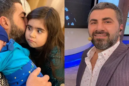 Zaur yeni doğulan oğlu ilə - FOTOLAR