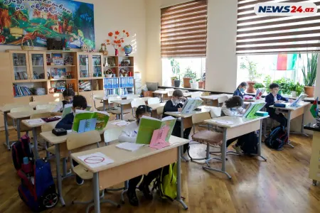 "Onlayn dərsi sevmədim, məktəb qəşəngdi" - REPORTAJ -VİDEO/FOTO