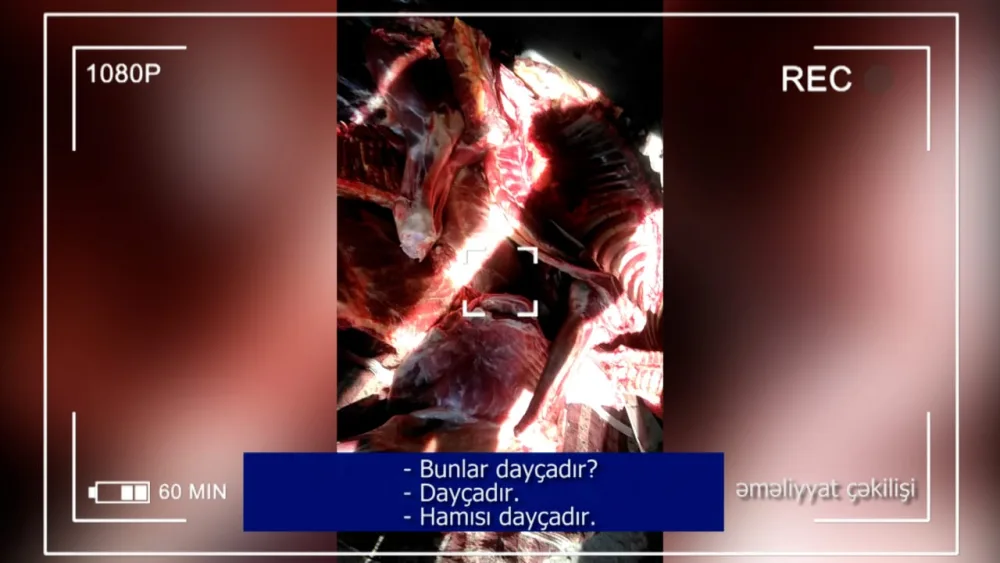 DİN və AQTA-dan xüsusi ƏMƏLİYYAT: - 10 ton leş əti tapıldı-FOTO/VİDEO