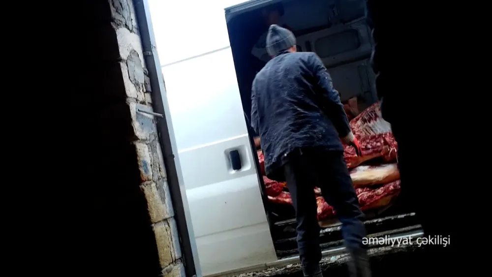 DİN və AQTA-dan xüsusi ƏMƏLİYYAT: - 10 ton leş əti tapıldı-FOTO/VİDEO