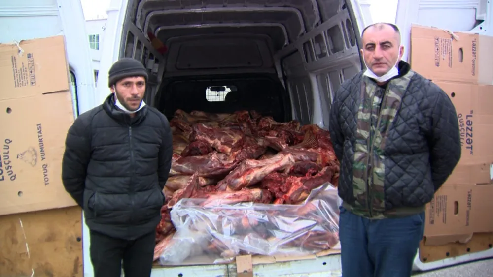 DİN və AQTA-dan xüsusi ƏMƏLİYYAT: - 10 ton leş əti tapıldı-FOTO/VİDEO