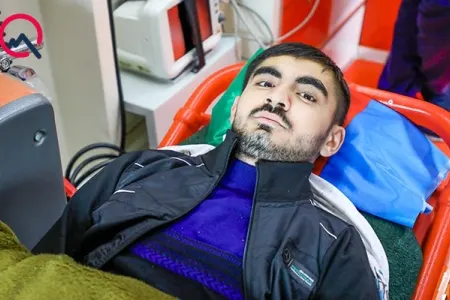 Mehriban Əliyevanın tapşırığı ilə daha bir qazimiz Türkiyəyə müalicəyə göndərildi - Video