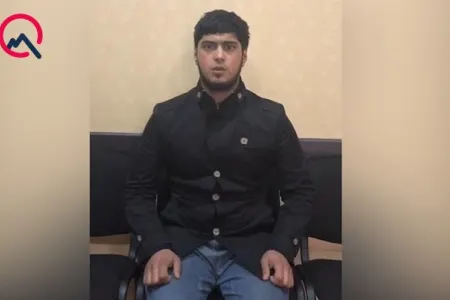 Ruhi xəstəni zəncirləyən market sahibi həbs edildi - Video