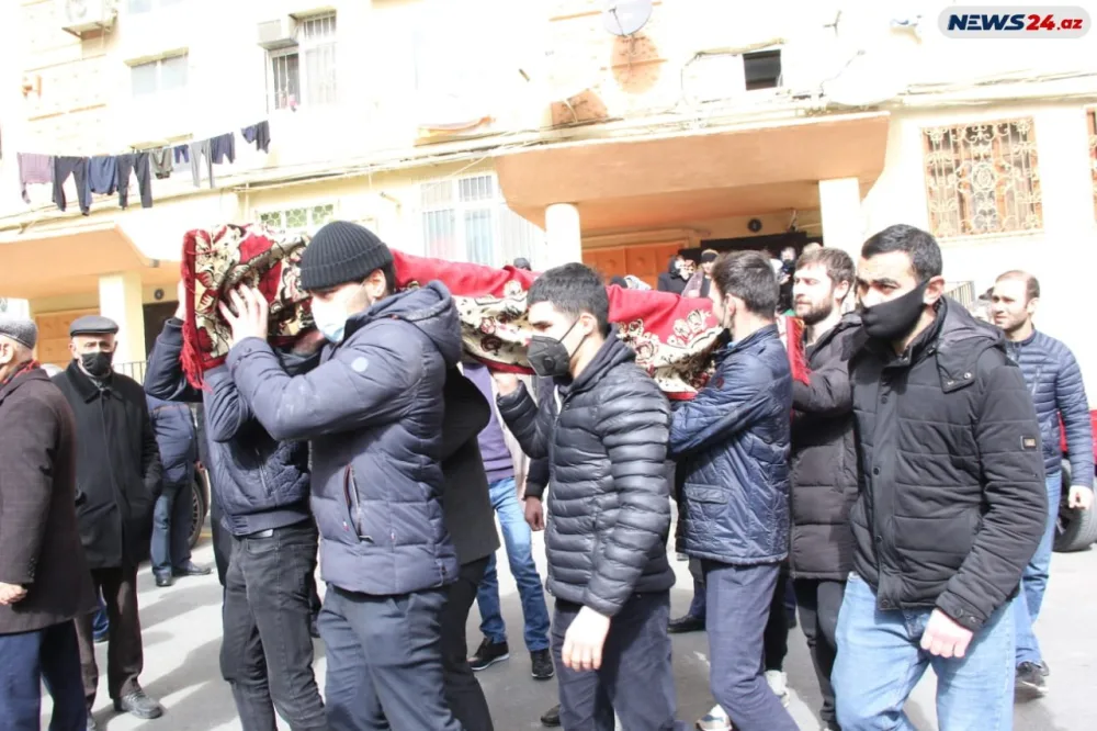 Müğənni Xatunun qardaşı Balaş - DƏFN EDİLDİ - FOTOLAR