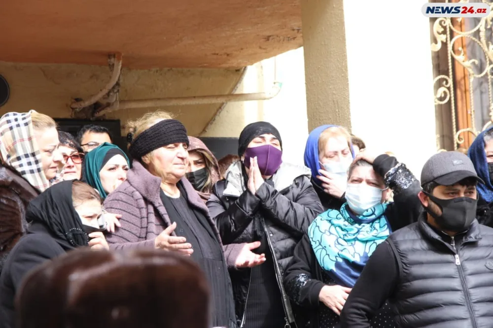 Müğənni Xatunun qardaşı Balaş - DƏFN EDİLDİ - FOTOLAR