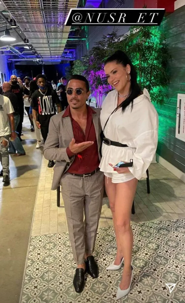 Nüsrət bu dəfə Adriana Lima ilə - BİR ARAYA GƏLDİ - FOTO