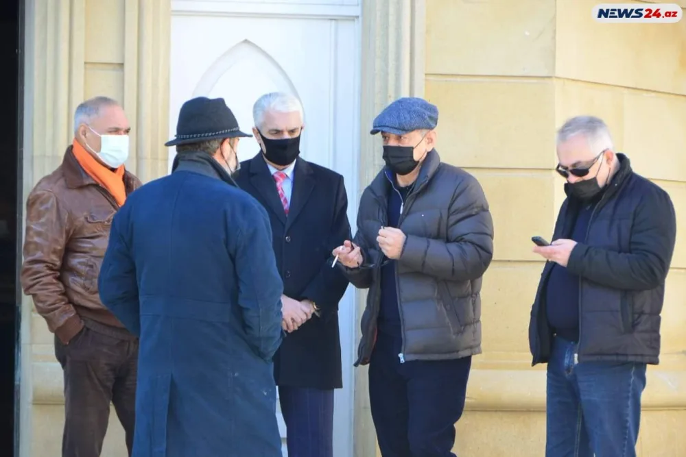 Fəxrəddin Manafovun həyat yoldaşı Xırdalanda dəfn olunacaq - FOTOLAR