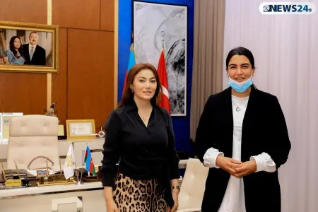 Fulya Öztürkdən Ruhi Əliyevaya: - "Ən mərhəmətli insanlardan biri" - VİDEO