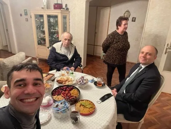 Anar Kərimov Xalq artistini evində - ZİYARƏT ETDİ - FOTOLAR