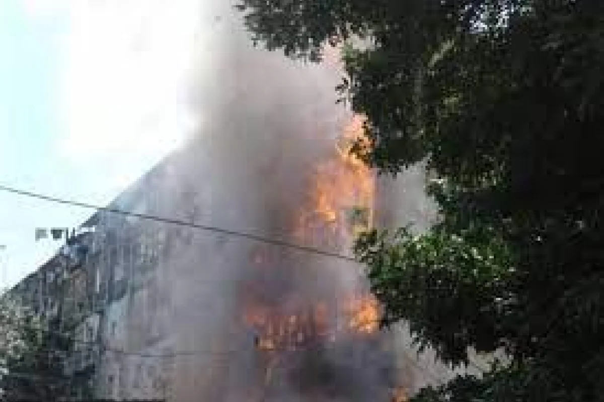 Mingəçevirdə yataqxanada yanğın: - zərərçəkənlər var