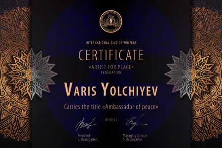 Azərbaycan yazıçısı Varisə “Sülh səfiri” titulu verildi