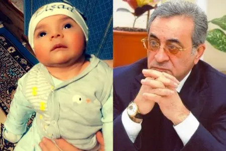 İlham Rəhimov şəhid Elşadın ikinci övladını da himayəyə götürdü - FOTO - VİDEO