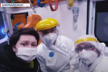 Ukraynalı jurnalist Azərbaycanda koronavirusdan - MÜALİCƏ OLDU - VİDEO