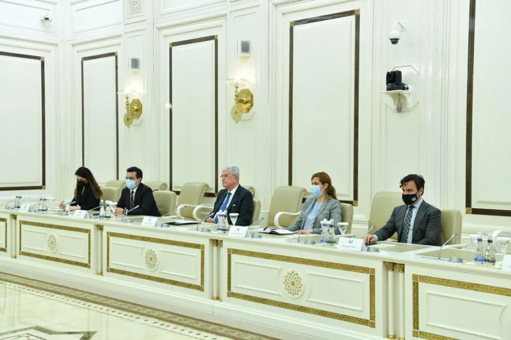 Sahibə Qafarova BMT Baş Assambleyasının Prezidenti ilə - GÖRÜŞDÜ - FOTOLAR