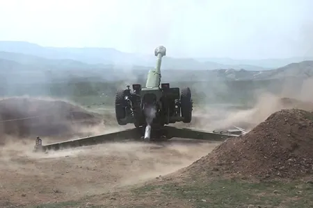 Azərbaycan Ordusunda döyüş atışlı taktiki təlimlər başladı - Video