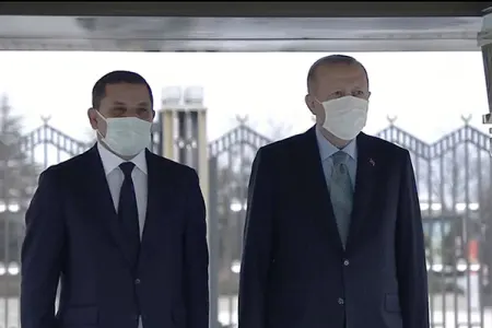 Ərdoğan Liviyanın Baş naziri ilə GÖRÜŞDÜ - Video