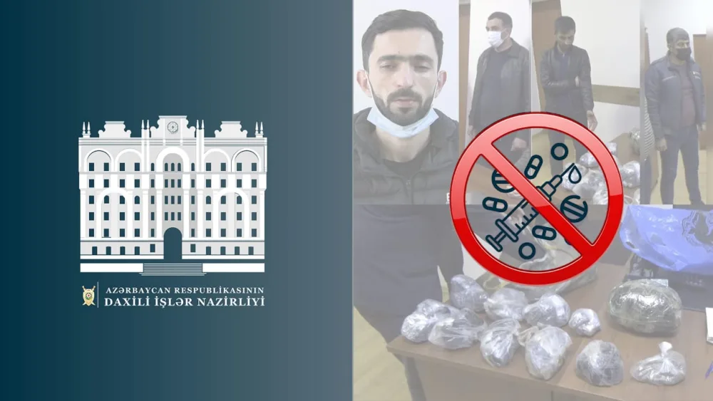 DİN-dən ƏMƏLİYYAT - 68 kiloqram narkotik vasitə çıxarıldı - VİDEO - Fotolar