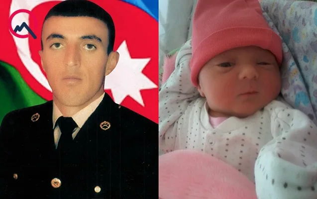 Daha bir şəhidimizin övladı dünyaya gəldi - Fotolar