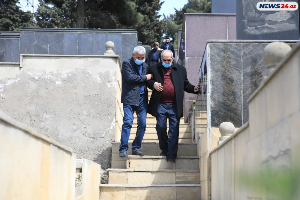 Eldar Quliyev dəfn olundu - FOTOLAR - VİDEO - YENİLƏNDİ