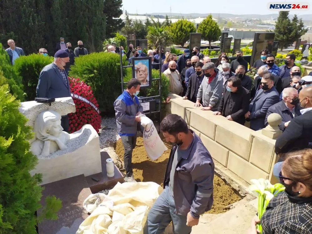 Eldar Quliyev dəfn olundu - FOTOLAR - VİDEO - YENİLƏNDİ