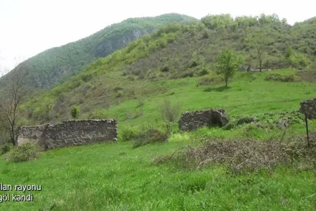 Zəngilanın Qaragöl kəndindən videogörüntülər