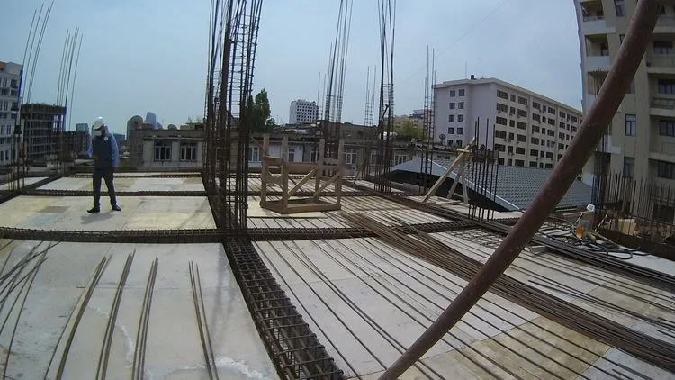 Bakıda tikintidə təhlükəsizlik qaydalarının pozulmasının qarşısı alındı - FOTO - VİDEO