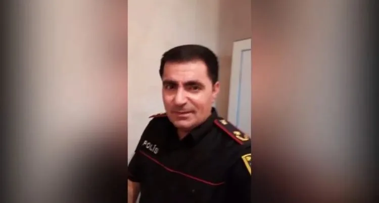 Hədə-qorxu ilə pul tələb edən "polis" tutuldu - VİDEO - Fotolar