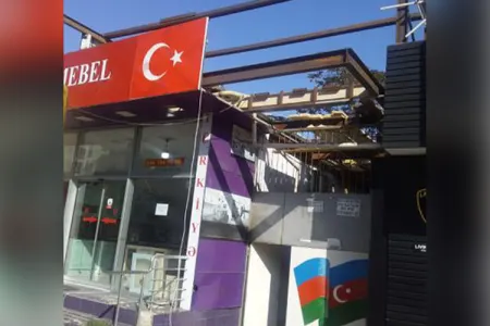 Bakıda daha bir qanunsuz tikintinin qarşısını alındı - VİDEO
