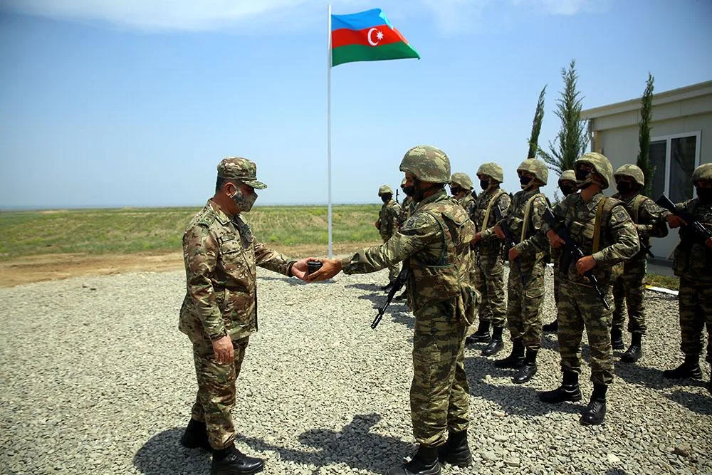 Azad olunmuş ərazilərdə yeni hərbi hissələrin açılışı olub - FOTO - VİDEO