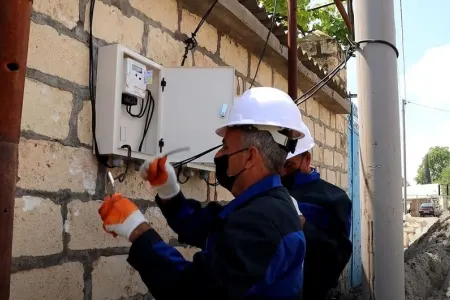 "Azərişıq” Ağdamın bu kəndində yenidənqurma işləri həyata keçirdi