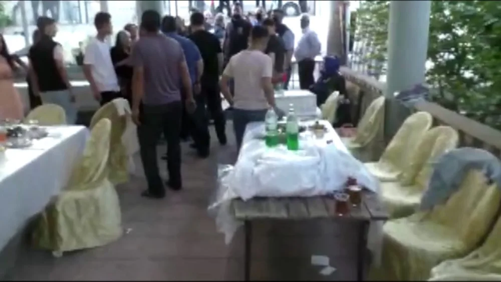 Maştağada 70 nəfərlə toy etmək istədilər - Video